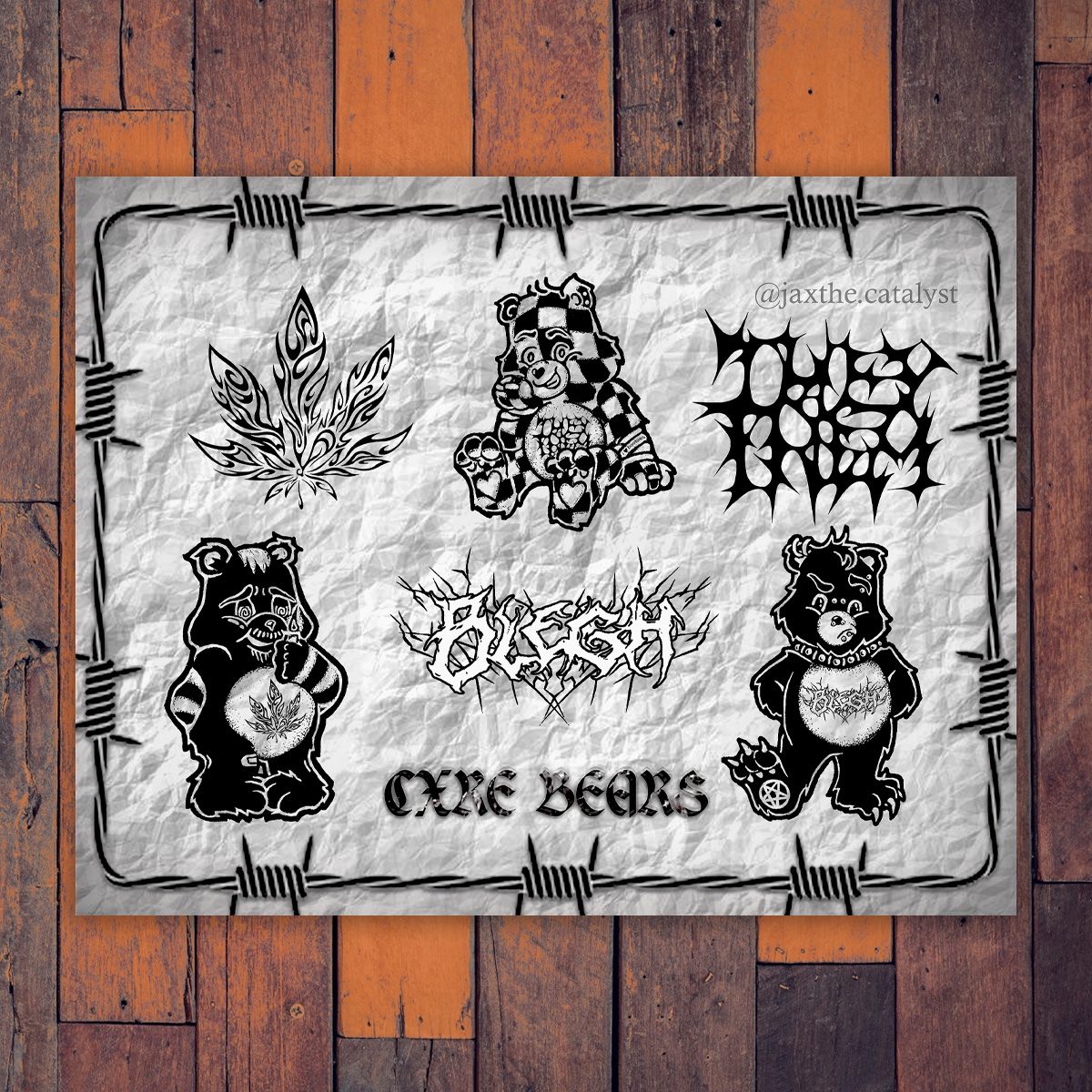 CXRE BEARS Flashsheet