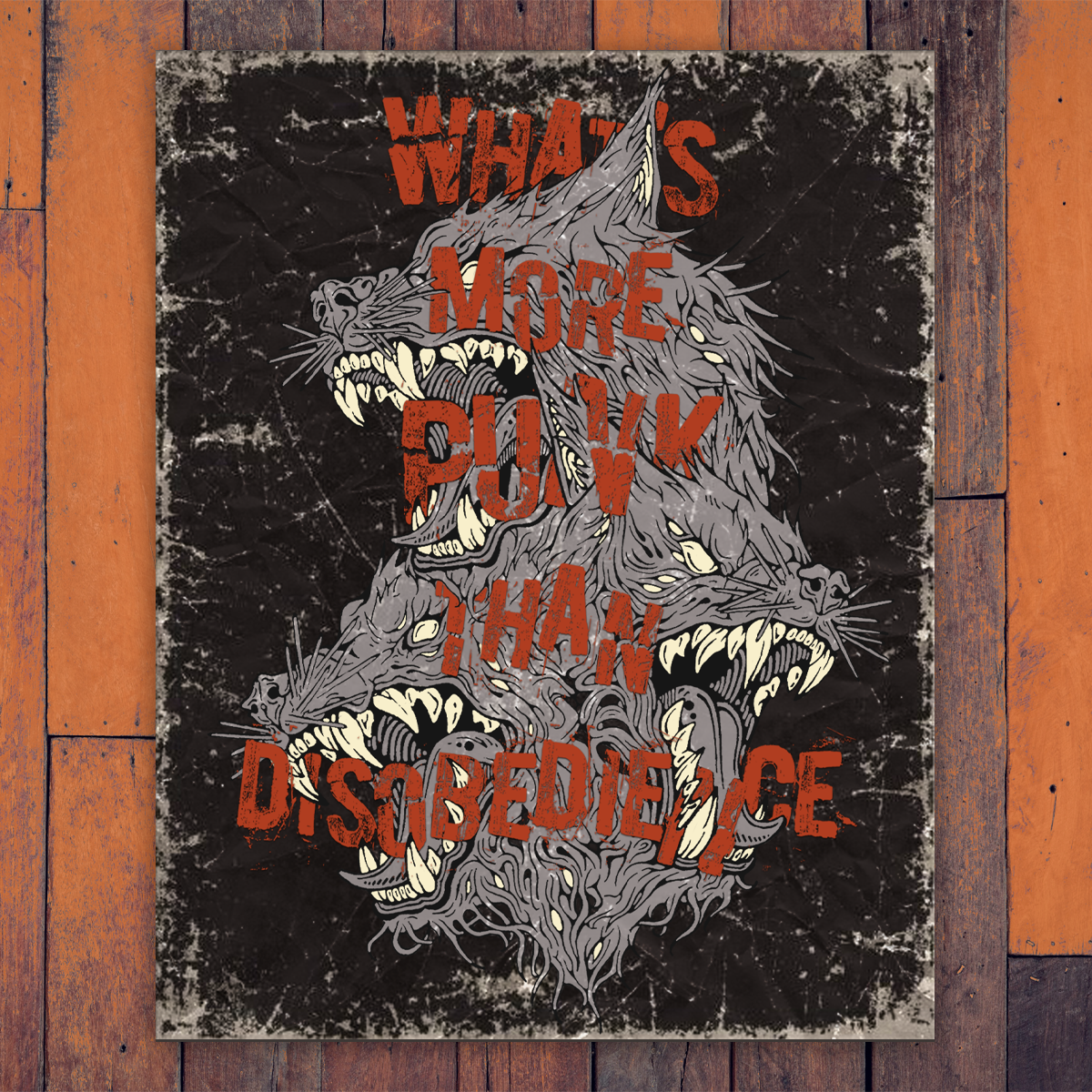 Disobedient Print