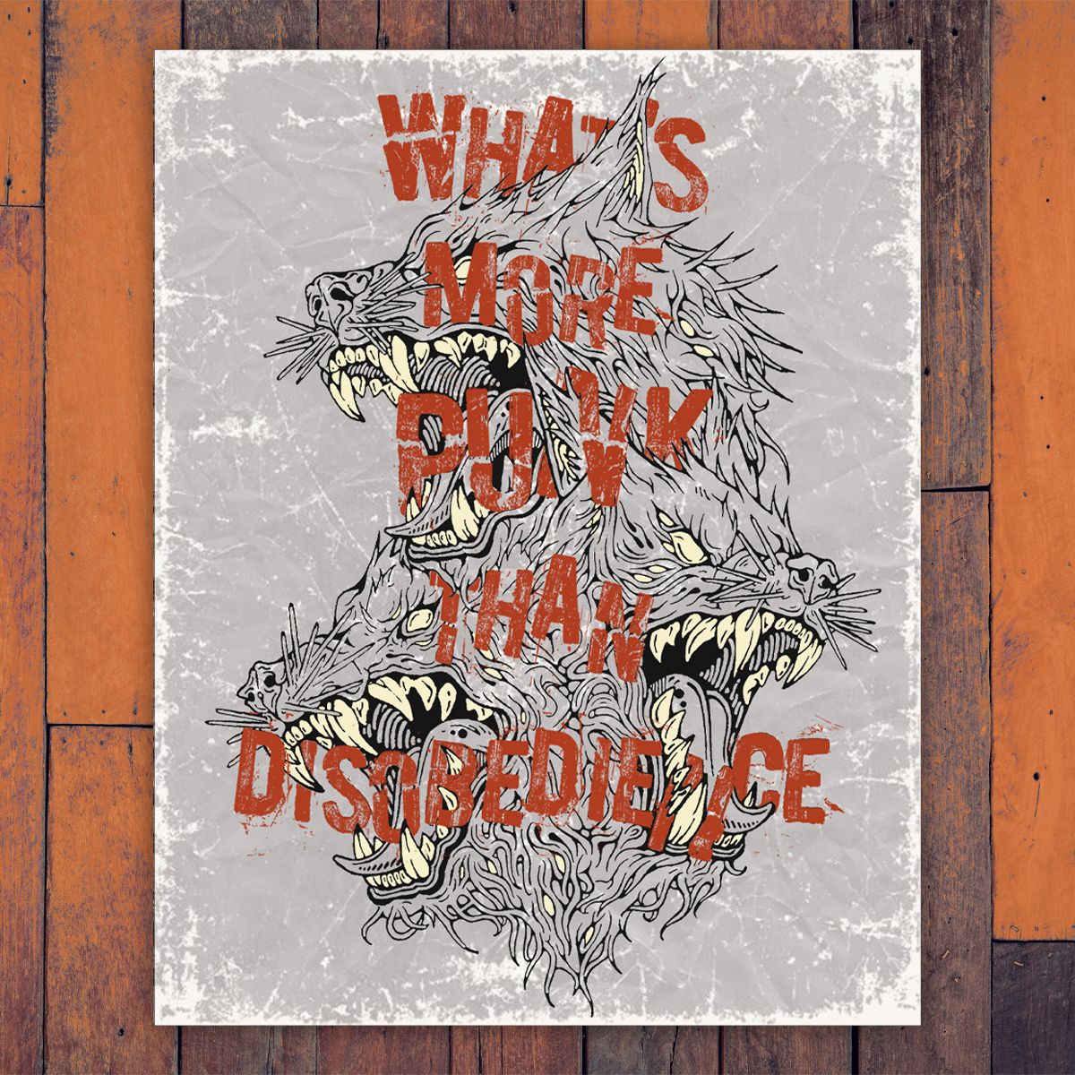 Disobedient Print