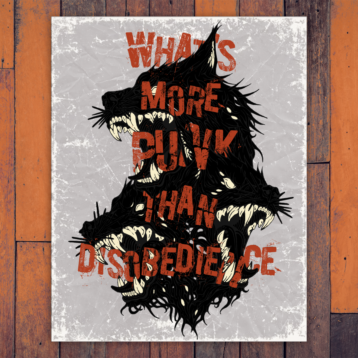 Disobedient Print