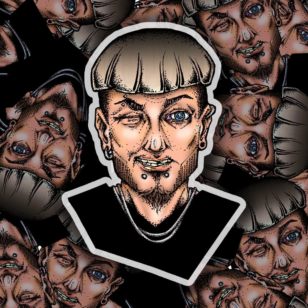 GRIN Sticker