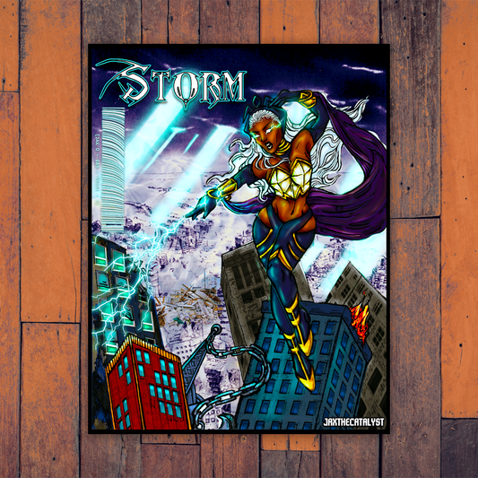 Storm Comic Book Cover