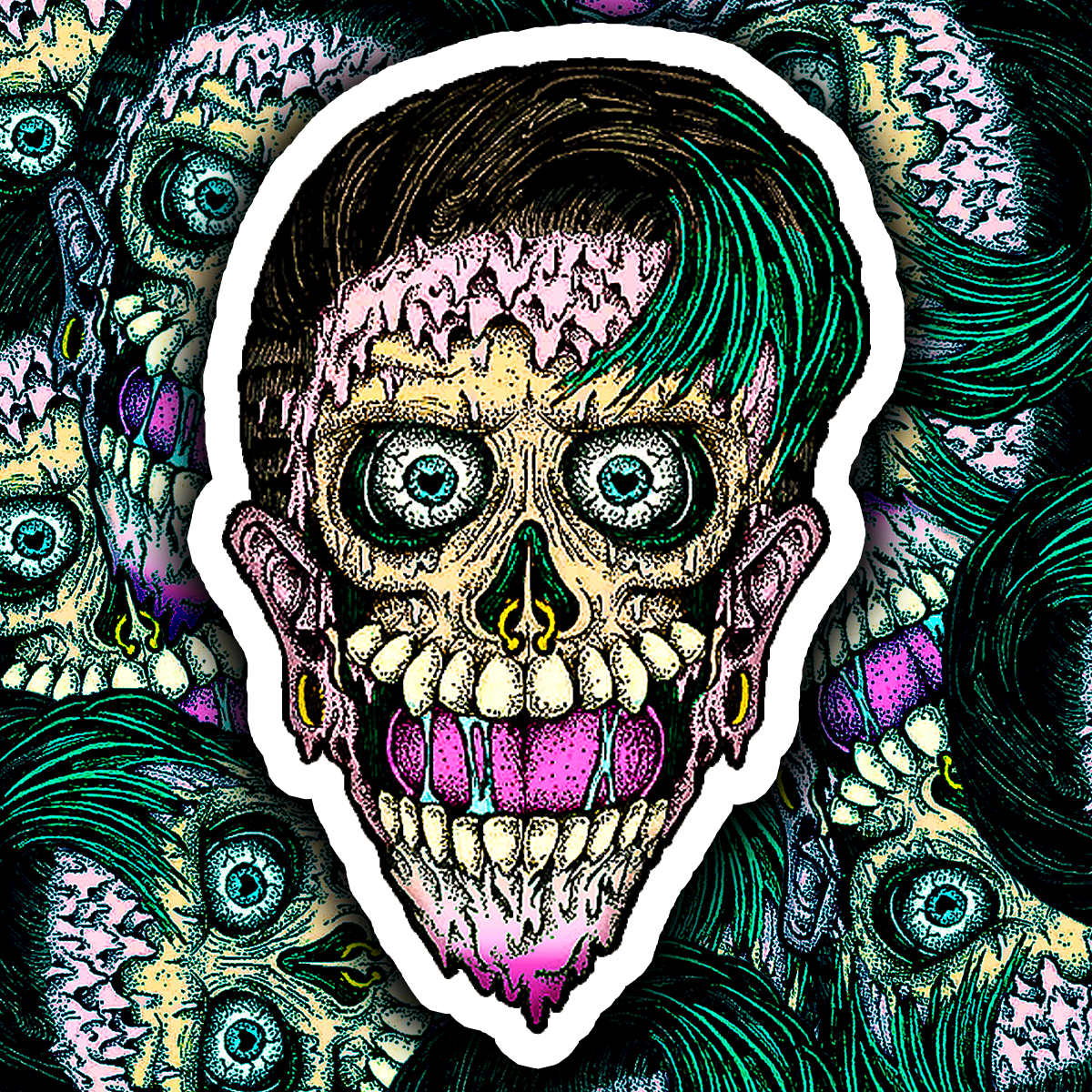 V-Punk Sticker