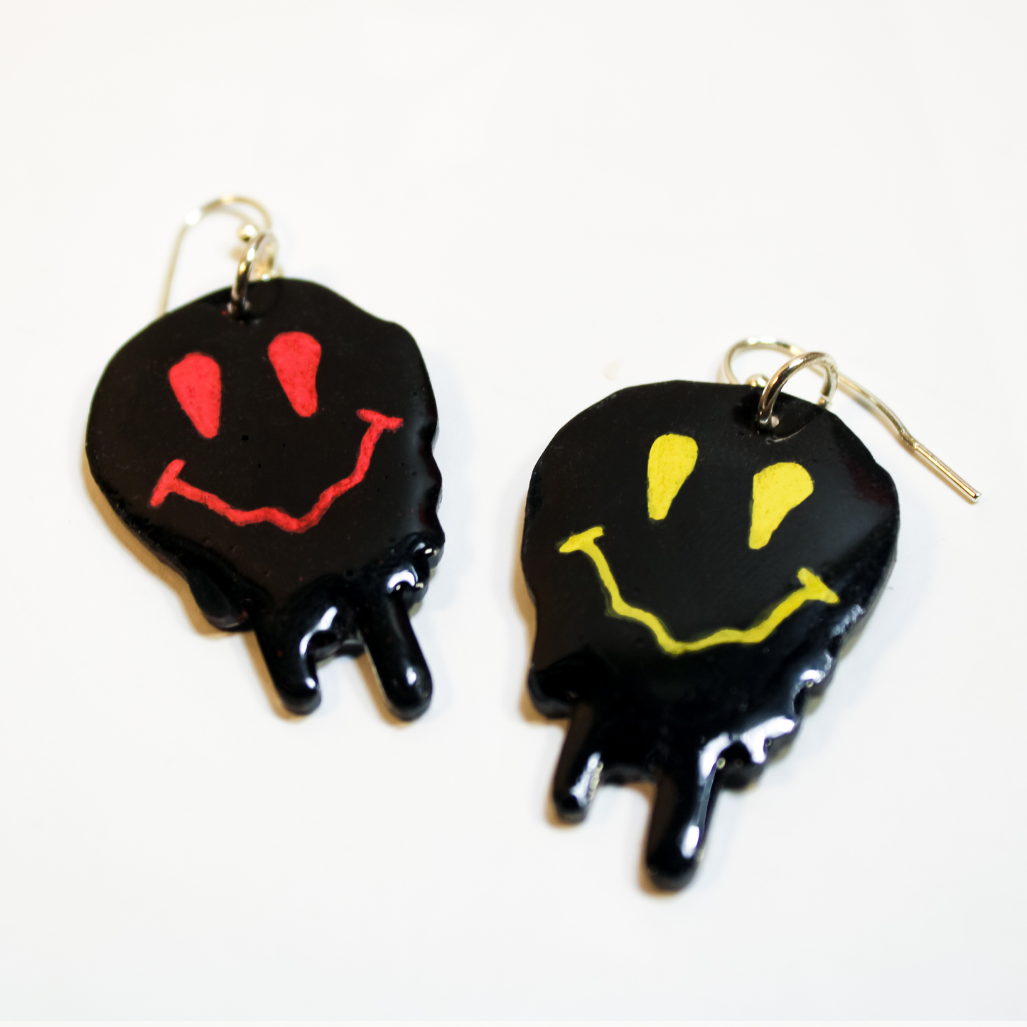 Smiley Drip Earrings