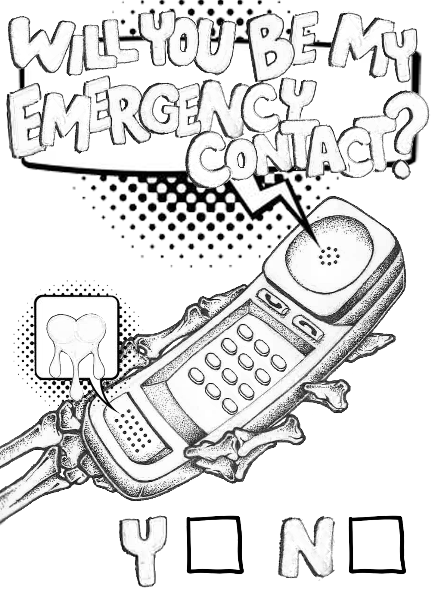 Be My Emergency Contact? Print