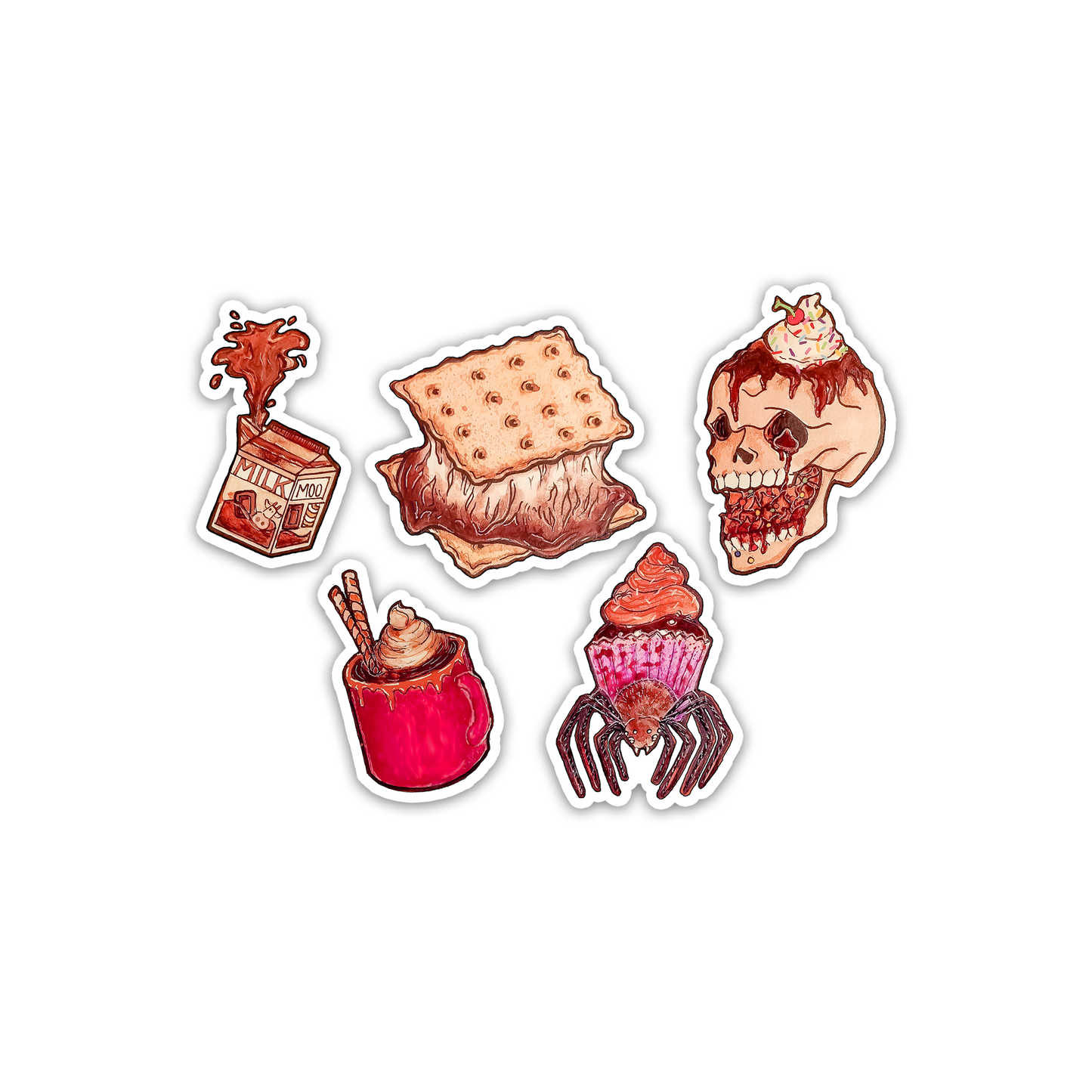 Chocolate Sticker Pack