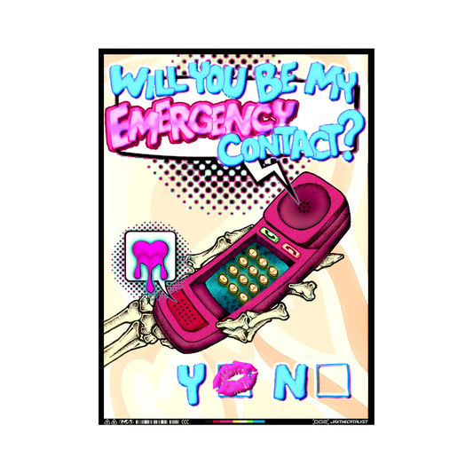 Be My Emergency Contact? Print