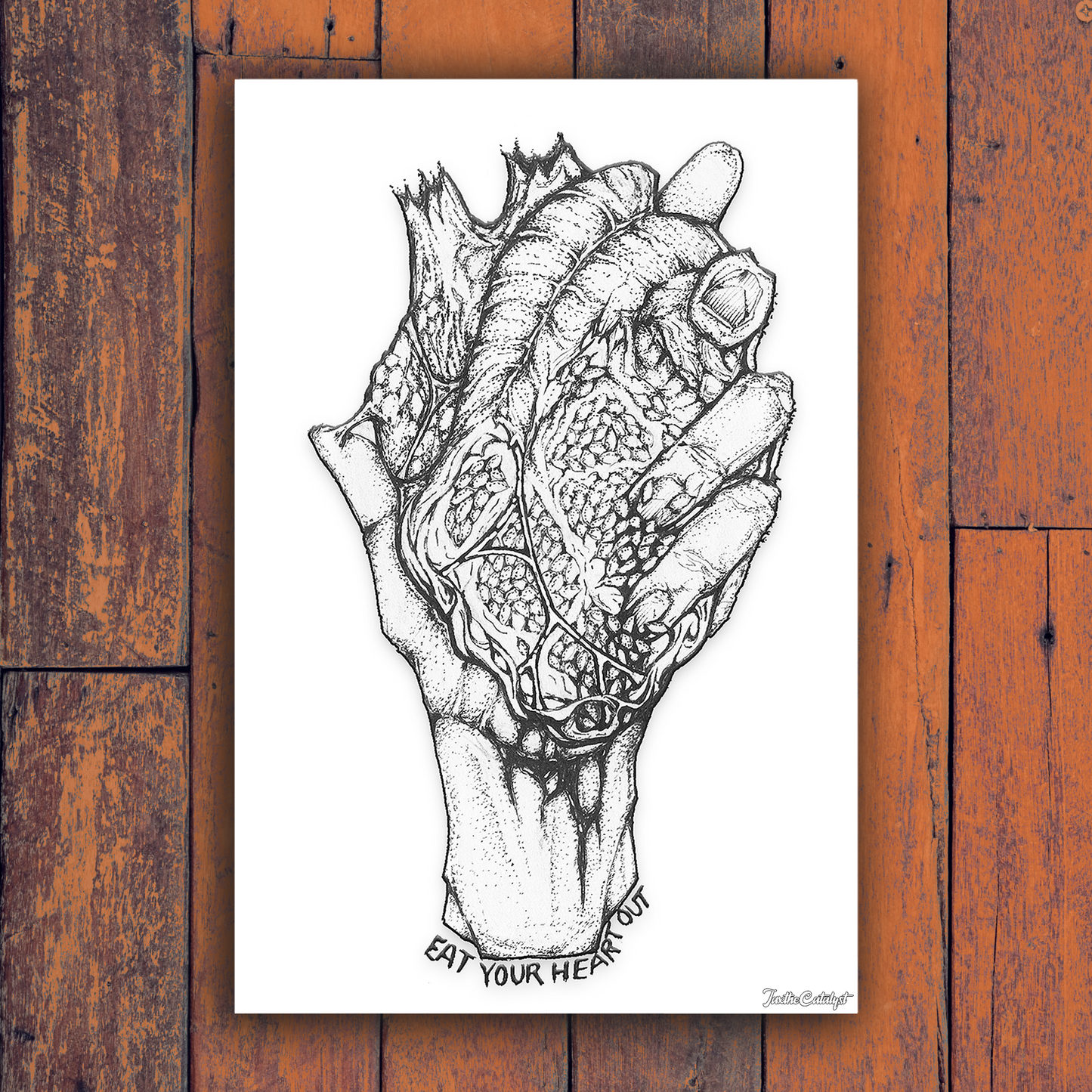 Eat Your Heart Out Print