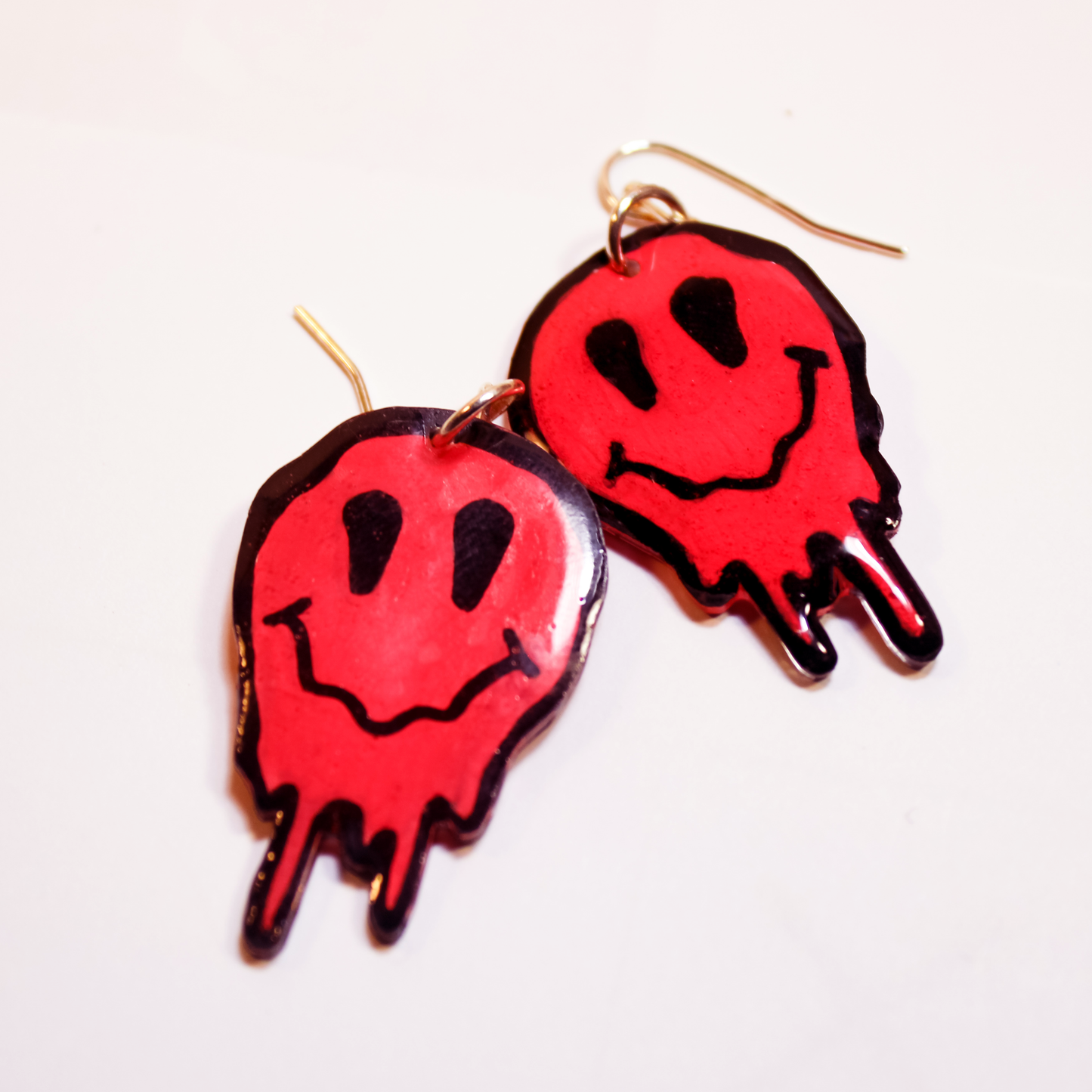 Smiley Drip Earrings