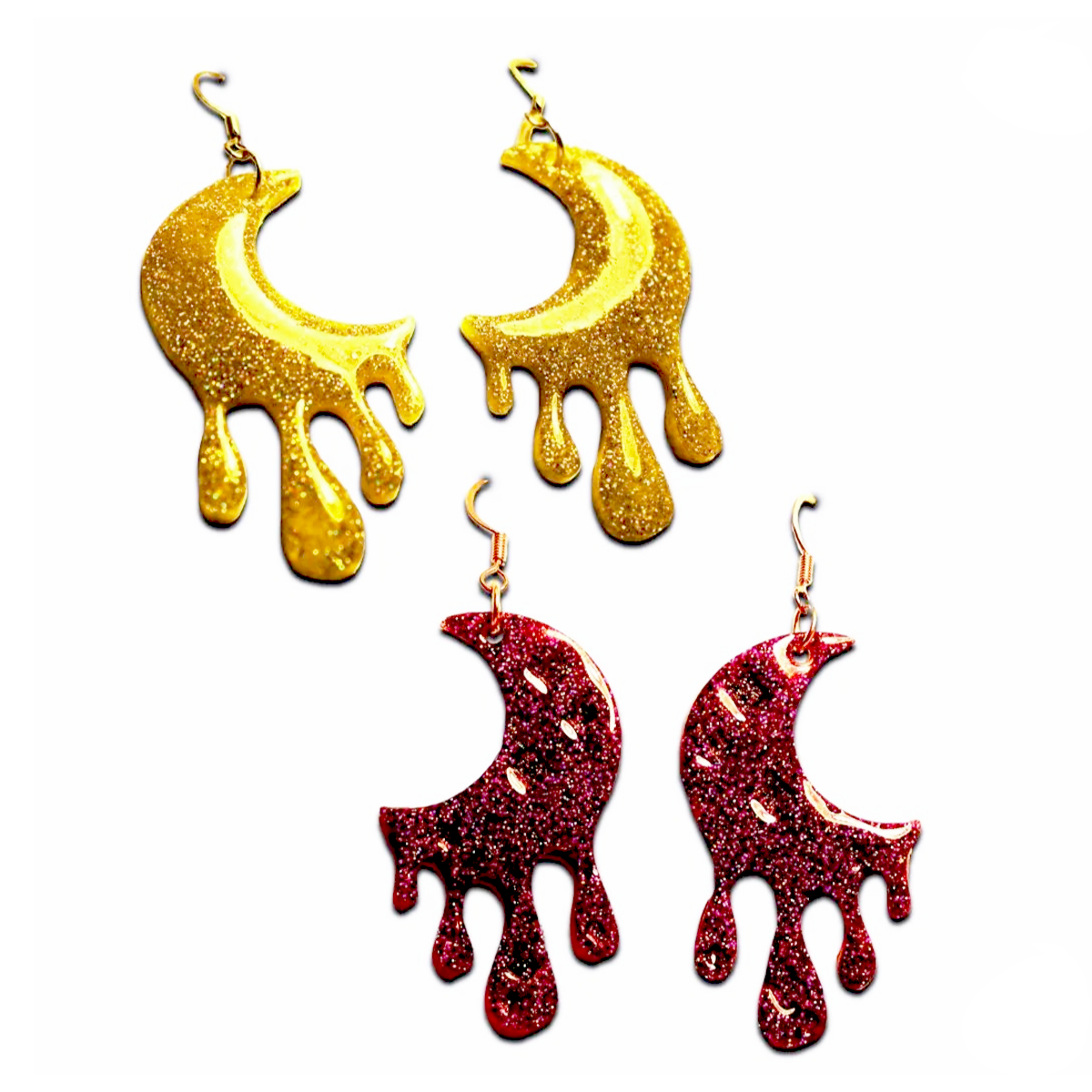 Melty Moon Earrings
