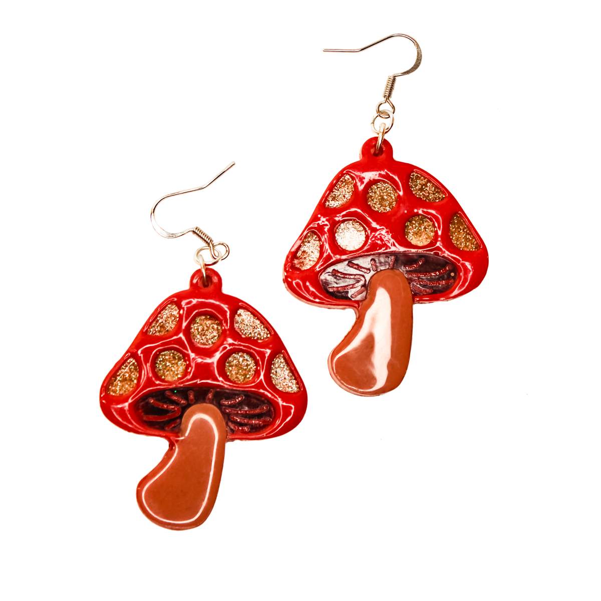 Mushroom Earrings