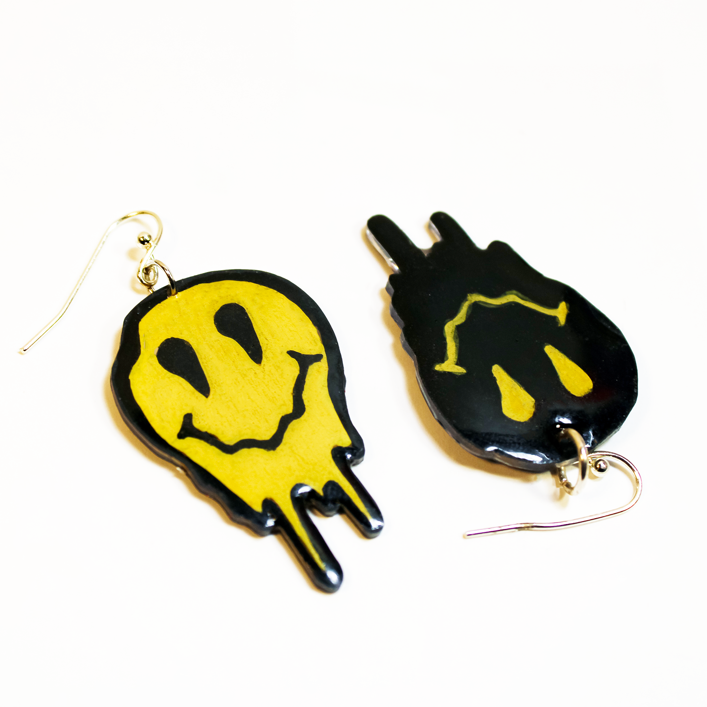 Smiley Drip Earrings