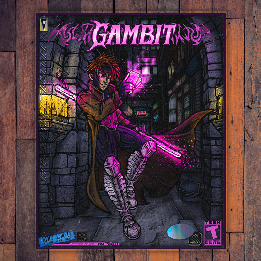 Portada de cómic de Gambito