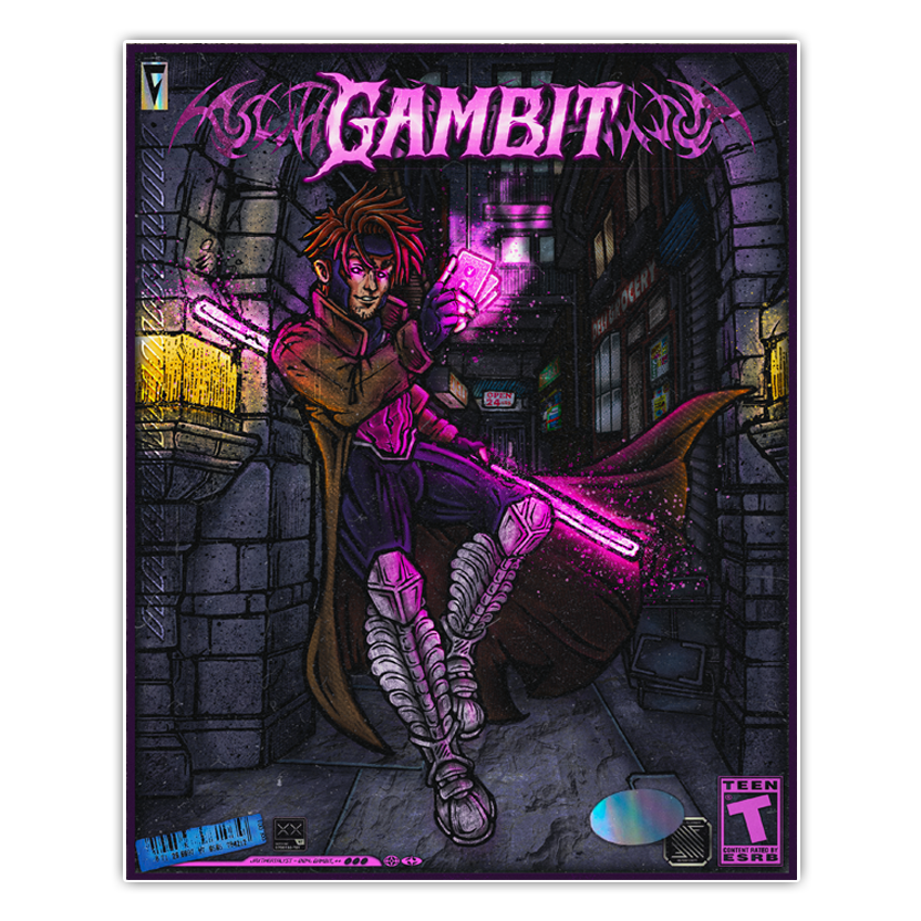 Portada de cómic de Gambito