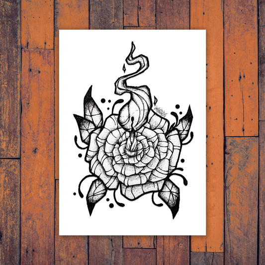 Rose Print