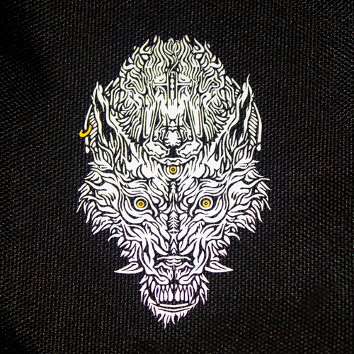 Bandolera Lobo con piel de cordero