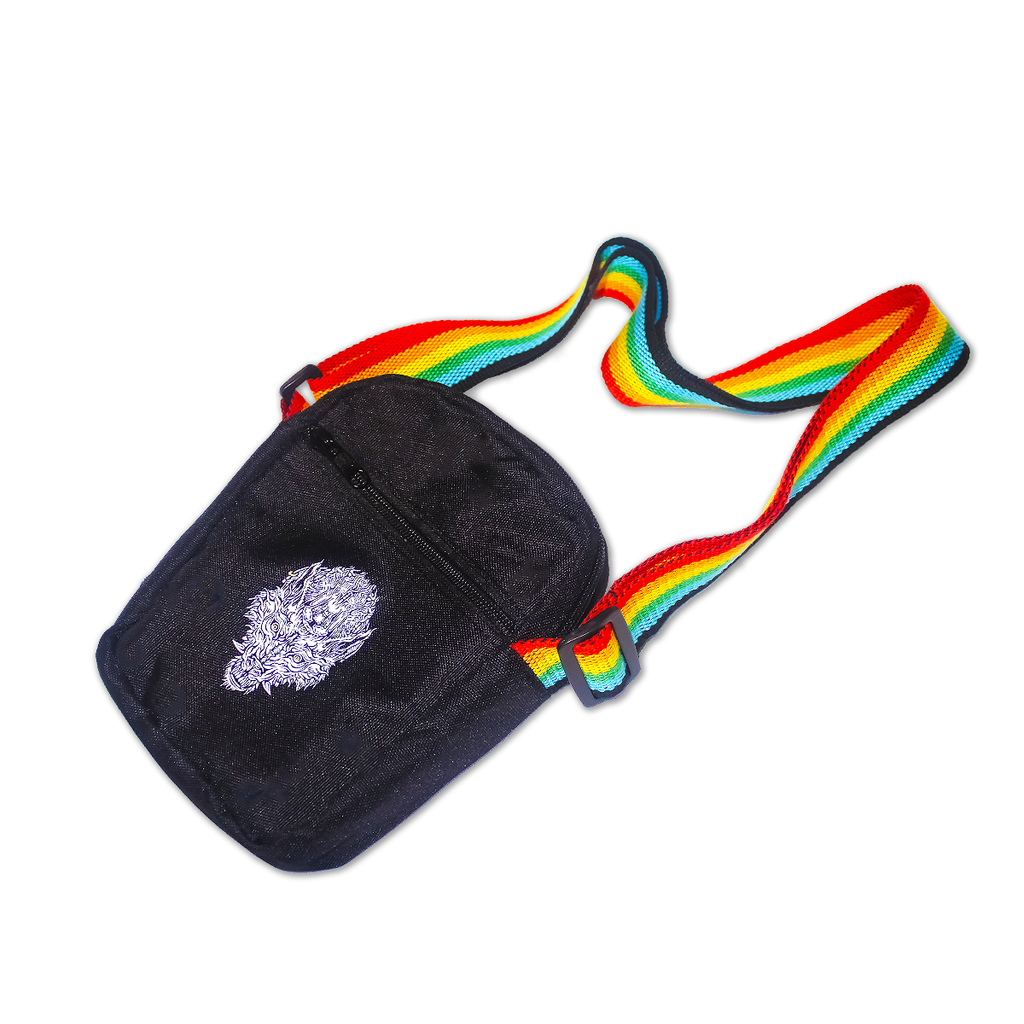 Bandolera Lobo con piel de cordero