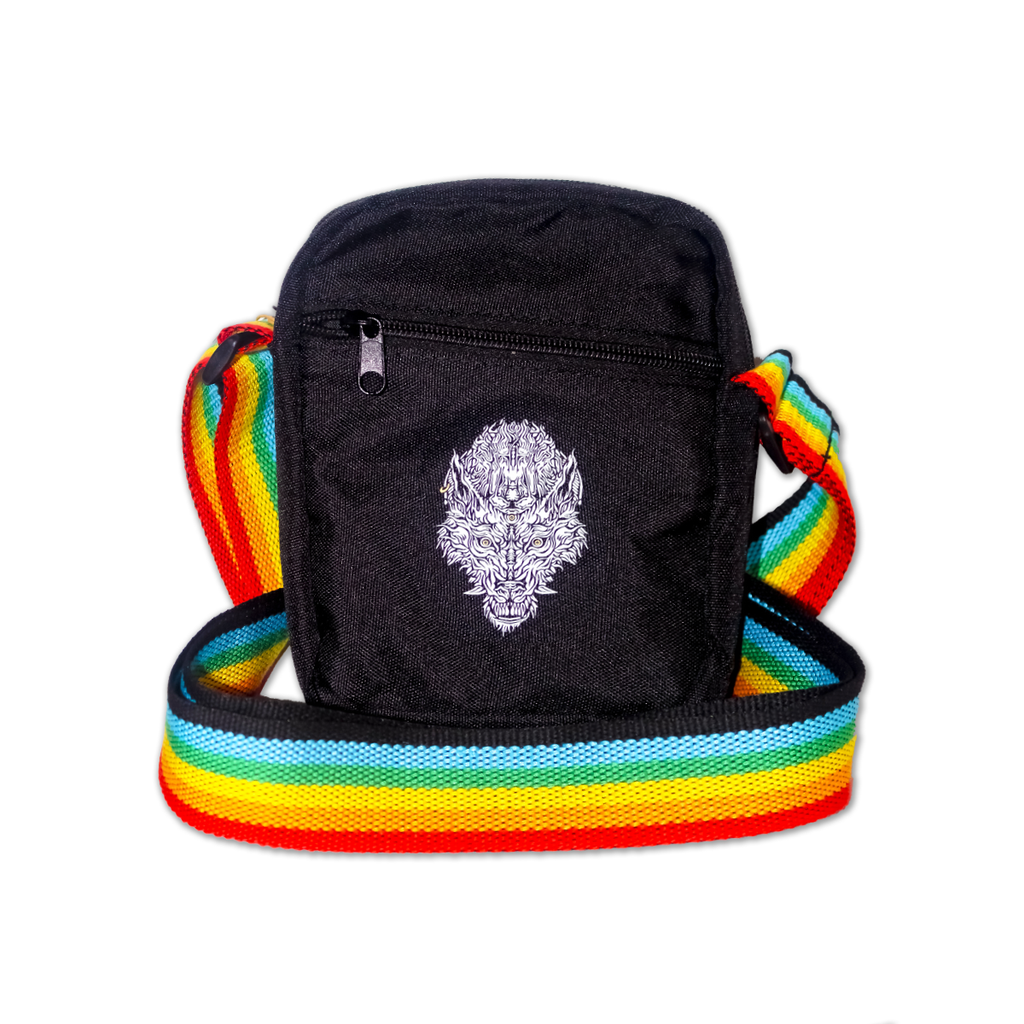 Bandolera Lobo con piel de cordero