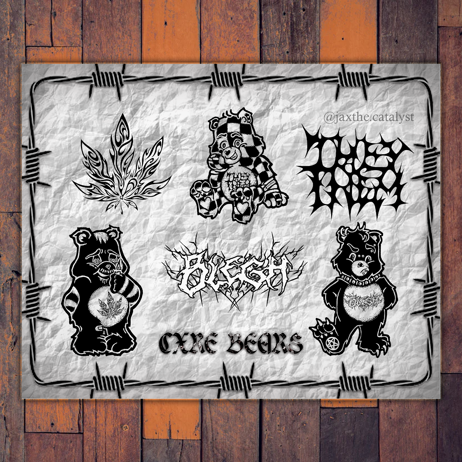 CXRE BEARS Flashsheet