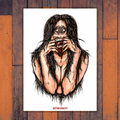 Cyclops Girl Print