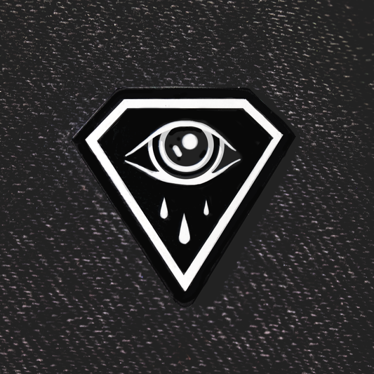 Diamond Tears Pin