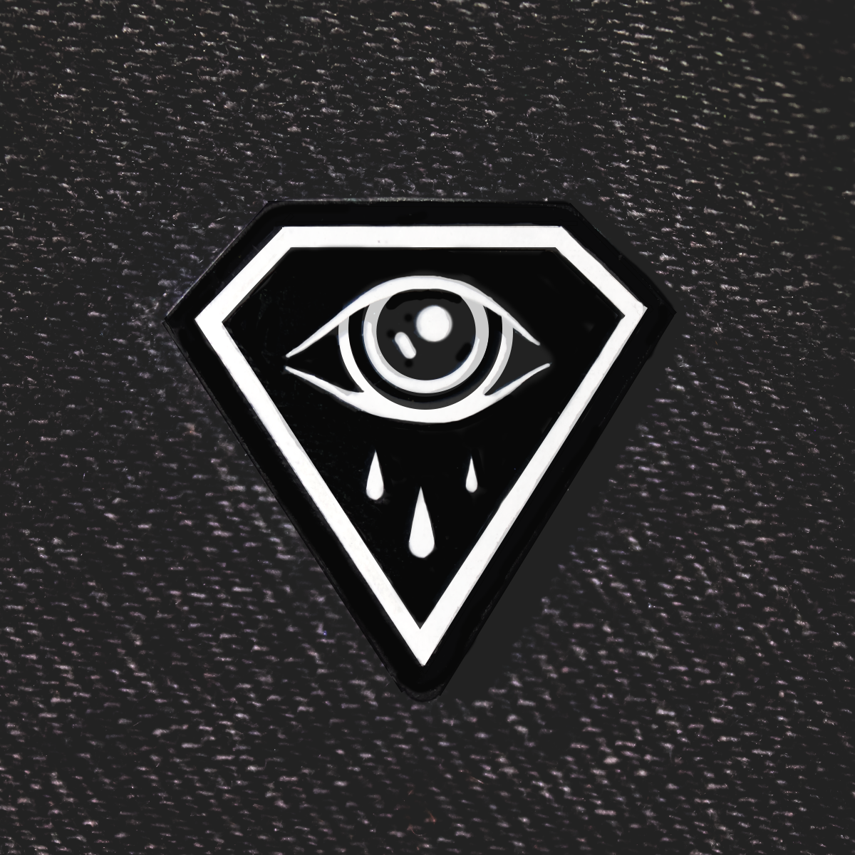 Diamond Tears Pin
