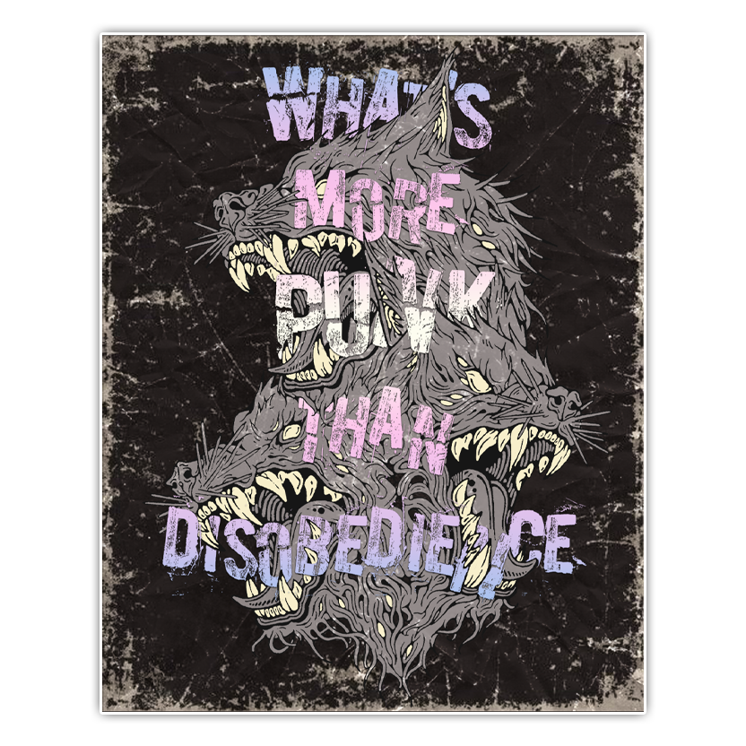 Disobedient Print