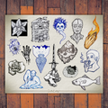 Doodle Sheet Print