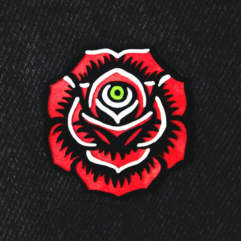 Eye Flower Pin