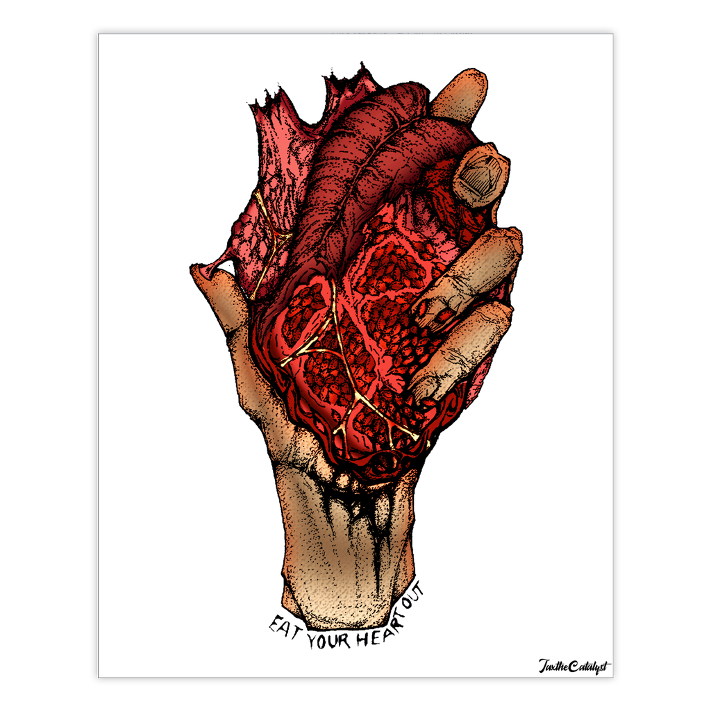 Estampa "Cómase el Corazón"