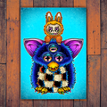 Lámina Furby X Labubu
