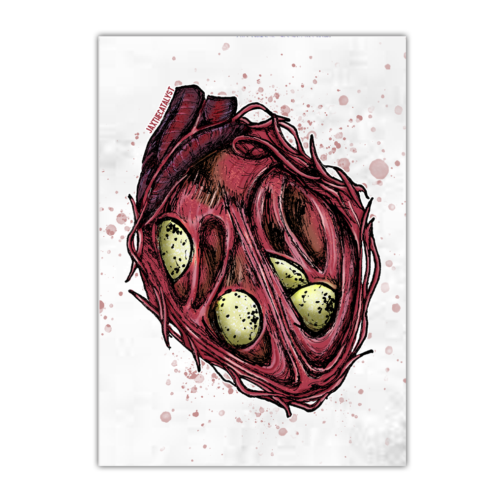 Heart Nest Print