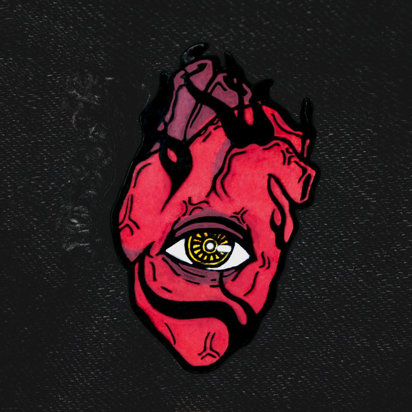 Heart's Eye Pin