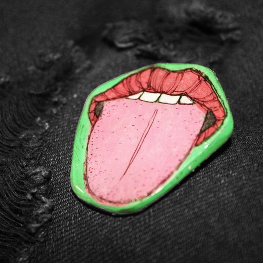 Mouth Clay Pin
