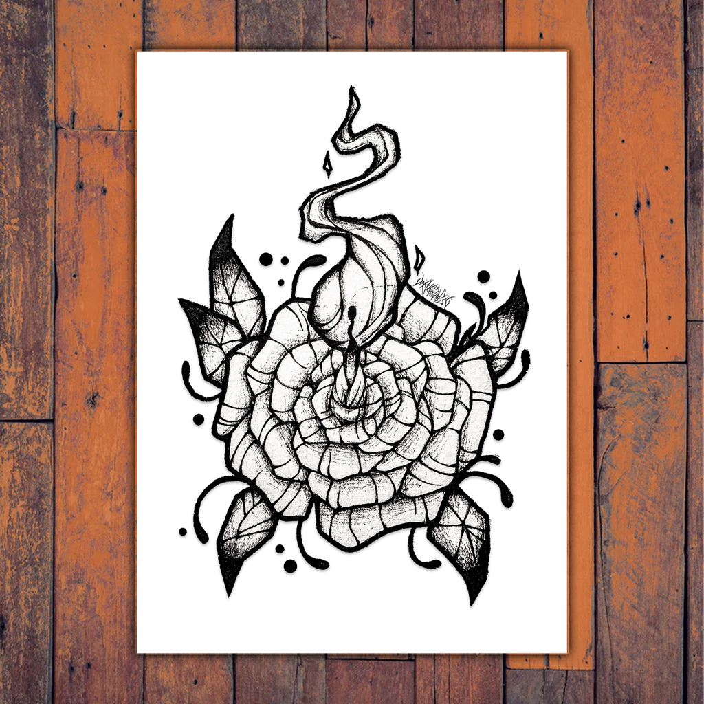 Rose Print