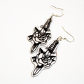 Dagger Rose Earrings