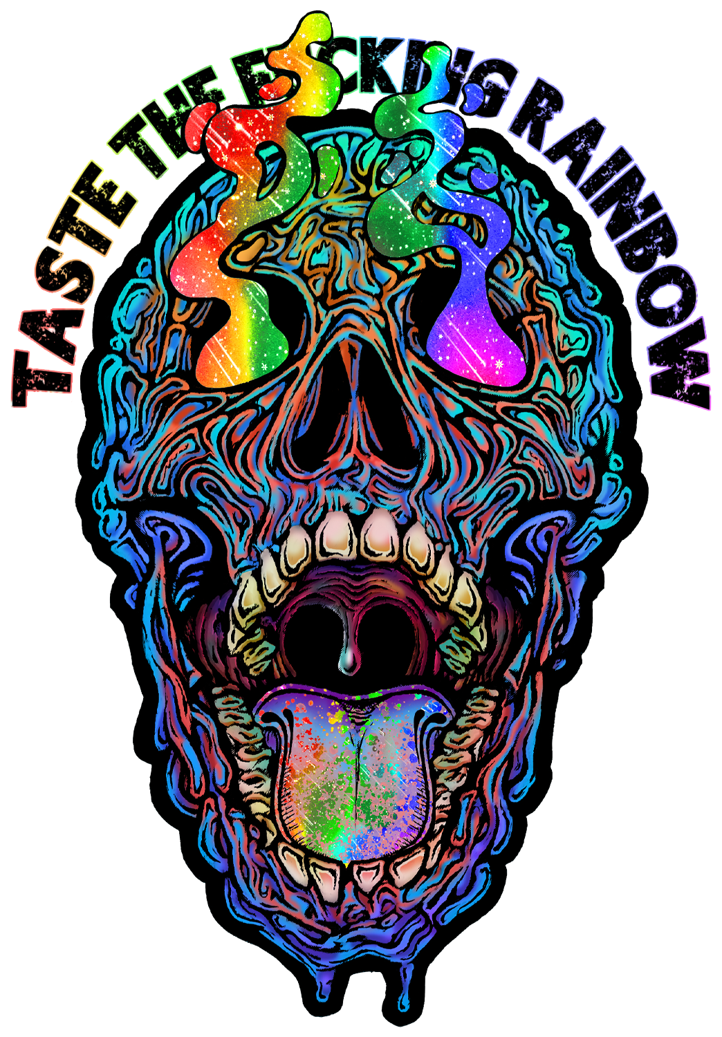 Taste the Ranbow Sticker