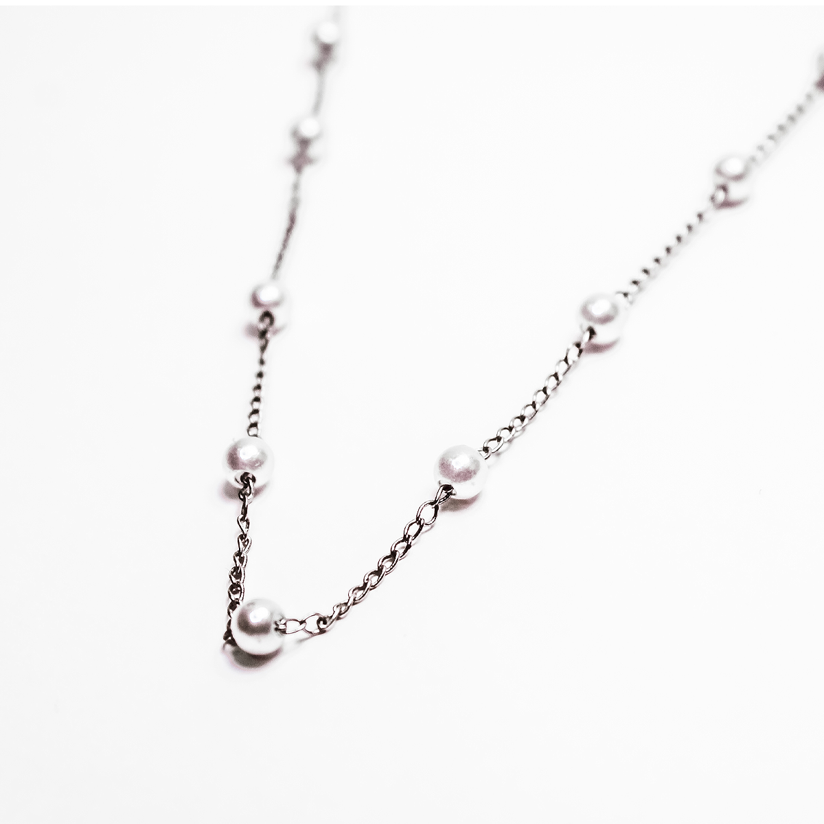 Collar de Cadena de Perlas
