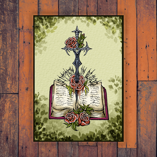Written In Blood Print